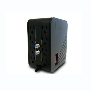 Regulador de Voltaje CDP R2CU-AVR1008 1000VA/400W 8 Tomas de Salida Puertos USB