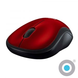 Mouse Inalambrico Logitech M185 Windows MAC Rojo
