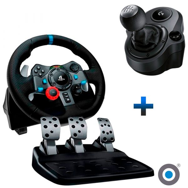 Timón Logitech G29 Driving Force PC, PLAYSTATION 3 & 4 + Palanca