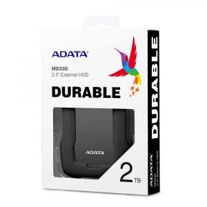 Disco Duro Externo Antigolpes ADATA 2 TB USB 3.1 Negro