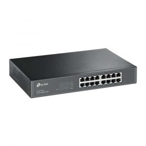 Switch Tp-link 16 Puertos Gigabit Montaje Escritorio/rack TL-SG1016D