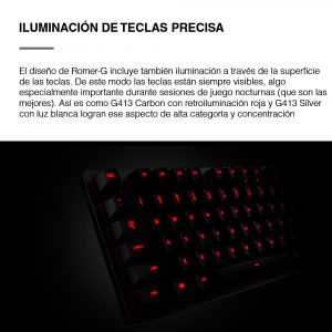 Teclado Gamer Logitech G413 Mechanical Gaming (carbon)