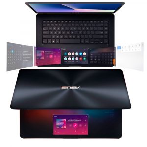 Portátil ASUS Zenbook UX580GE Core i7 H 8va SSD 512GB 8GB GTX-1050TI Win10