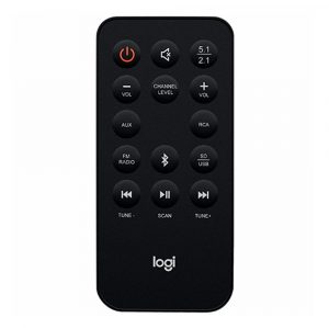 Combo Logitech Z607 Sistema de Sonido 5.1 Bluetooth 160W USB radio FM SD + Teclado K600 para Smart TV + Netflix