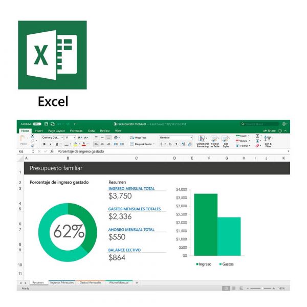 Microsoft Office Hogar & Empresas 2019 ESD - Tecnoplaza