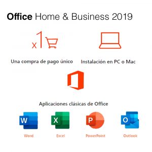 Microsoft Office Hogar & Empresas 2019 ESD