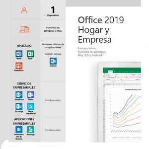 Microsoft Office Hogar & Empresas 2019 ESD