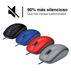 Mouse Logitech M110 Silencioso USB