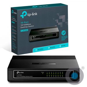 Switch de Escritorio Tp-link 16 Puertos 10/100Mbps TL-SF1016D