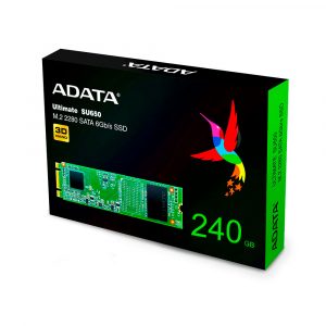 Disco de Estado Solido SSD 240GB M2 Adata SU650 3D