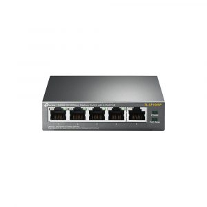 Switch de Escritorio TP-link TL-SF1005P 5 puertos a 10/100 Mbps PoE