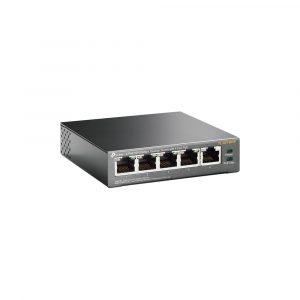 Switch de Escritorio TP-link TL-SF1005P 5 puertos a 10/100 Mbps PoE