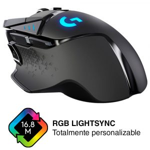 Mouse Gamer Inalambrico Logitech G502 Hero Rgb Programable