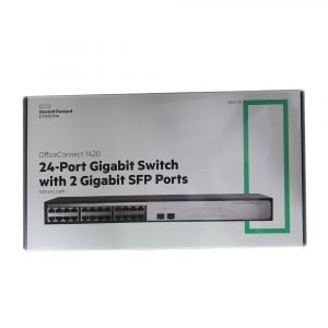 Switch Aruba HPE 1420 24G 2SFP Switch JH017A 24 Puertos