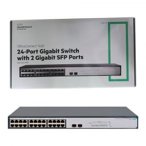 Switch Aruba HPE 1420 24G 2SFP Switch JH017A 24 Puertos