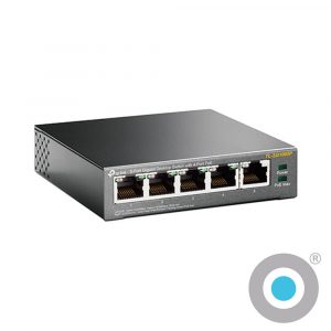 Switch de Escritorio TP-link TL-SG1005P 5 puertos a 10/100/1000 Mbps PoE