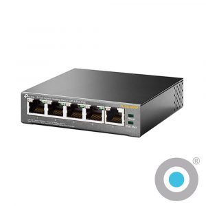 Switch de Escritorio TP-link TL-SG1005P 5 puertos a 10/100/1000 Mbps PoE