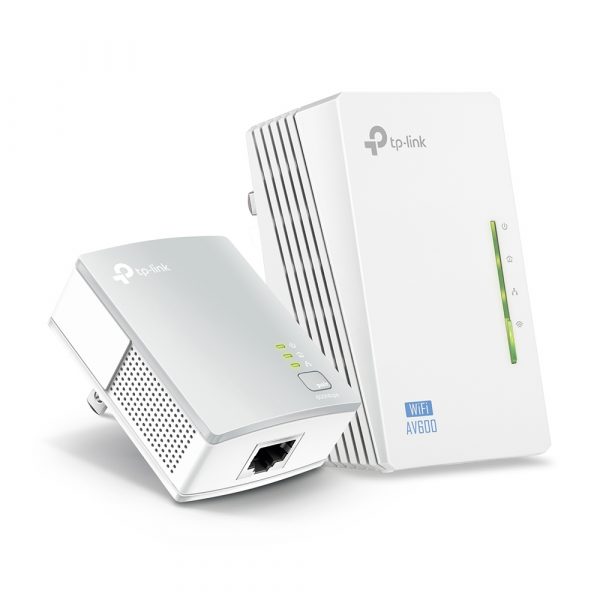 Extensor Powerline Wi-Fi 300Mbps AV600 Kit de Inicio tp-link TL-WPA4220KIT