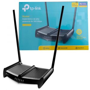 Router Inalambrico Alta Potencia Tp-link TL-WR841HP 300mbps 2 Antenas 9 Dbi Wifi