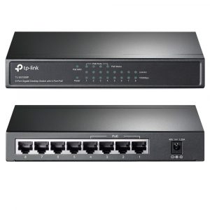 Switch de Escritorio 8 Puertos Gigabit 4 Puertos PoE