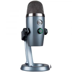 Blue Yeti Nano Micrófono Profesional Con Soporte Escritorio Usb Grabación Podcast