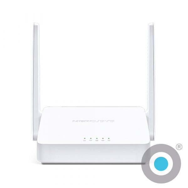 Router inalámbrico N ADSL2+ 300 Mbps 2 antenas Mercusys MW300D
