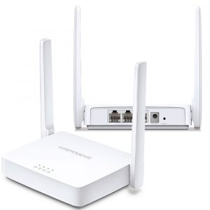 Router inalámbrico N 300 Mbps 2 antenas Mercusys MW301R