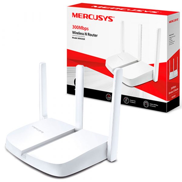 MW306R ROUTER MERCUSYS INALAMBRICO 300 BBPS 3 LAN