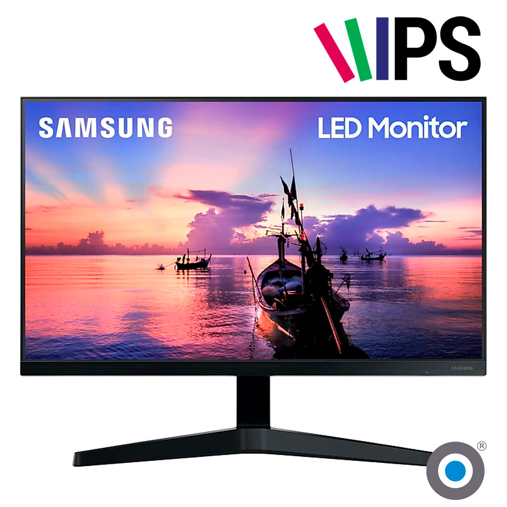 Monitor Samsung LED IPS 24 LF24T350FHLXZL Full HD HDMI VGA - Tecnoplaza