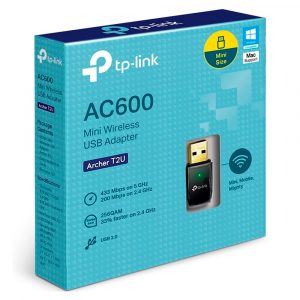 Tp-link Archer T2U Adaptador Wifi banda dual inalámbrico USB AC600