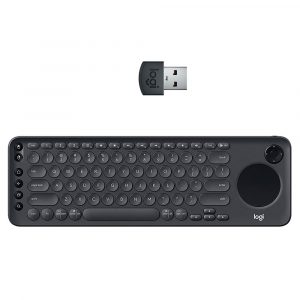 Logitech K600 Plus Teclado para Smart TV con Touchpad Teclas Multimedia