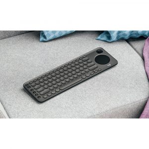 Logitech K600 Plus Teclado para Smart TV con Touchpad Teclas Multimedia