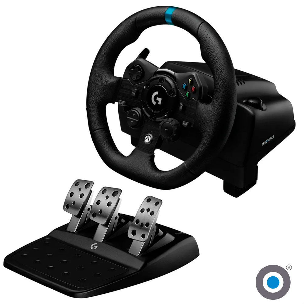 Volante Gamer Logitech G923 para Xbox, X, One e PC, TRUEFORCE