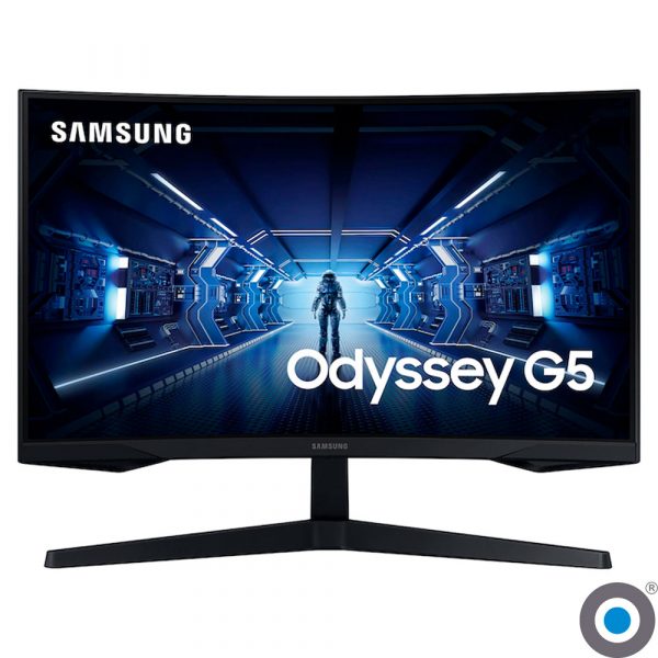 Monitor Curvo Gamer Samsung 27 Odyssey G5 WQHD HDMI Displayport LC27G55TQWLXZL