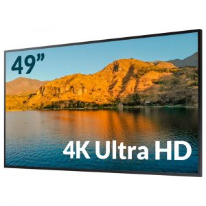 Monitor Industrial Samsung 49 QBR 4K UHD HDMI x2 LH49QBREBGCXGO