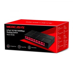 Mercusys MS108G Switch de Escritorio 8 Puertos 10/100/1000 Mbps