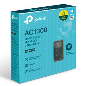 Tp-link Archer T3U Adaptador Wifi banda dual inalámbrico USB AC1300
