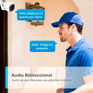 Tapo C310 Cámara de Seguridad para Exteriores Wi-Fi Audio de Doble Vía tp-link