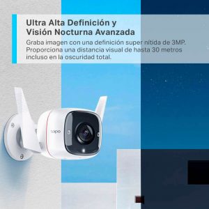 Tapo C310 Cámara de Seguridad para Exteriores Wi-Fi Audio de Doble Vía tp-link