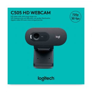 Logitech C505 Cámara Web HD 720p 30fps con Clip para Pantallas