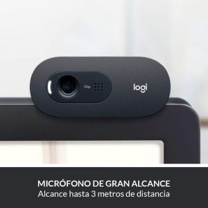 Logitech C505 Cámara Web HD 720p 30fps con Clip para Pantallas