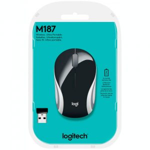 Logitech M187 Mini Mouse Inalámbrico 1000 Dpi Conexion USB