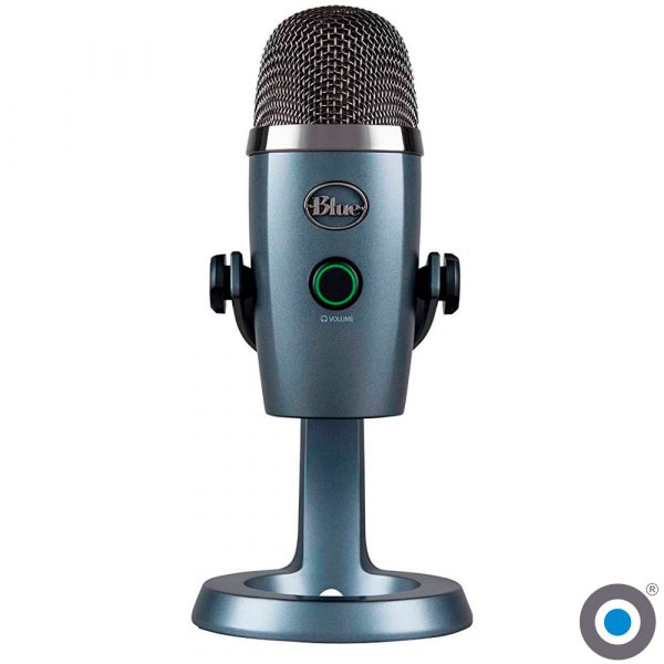 Blue Yeti Nano Micrófono Profesional Con Soporte Escritorio Usb Grabación Podcast