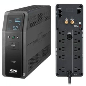 Apc Br1100m2 Ups Interactiva 1100VA/600W Gamer Ps4 Pc Xbox Dvr 10 Tomas 2 USB